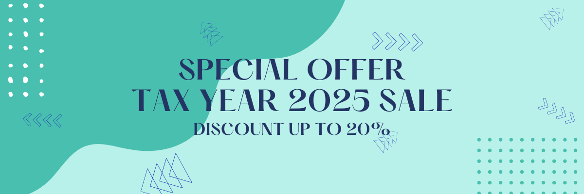 Tax Year 2025 Sale Banner